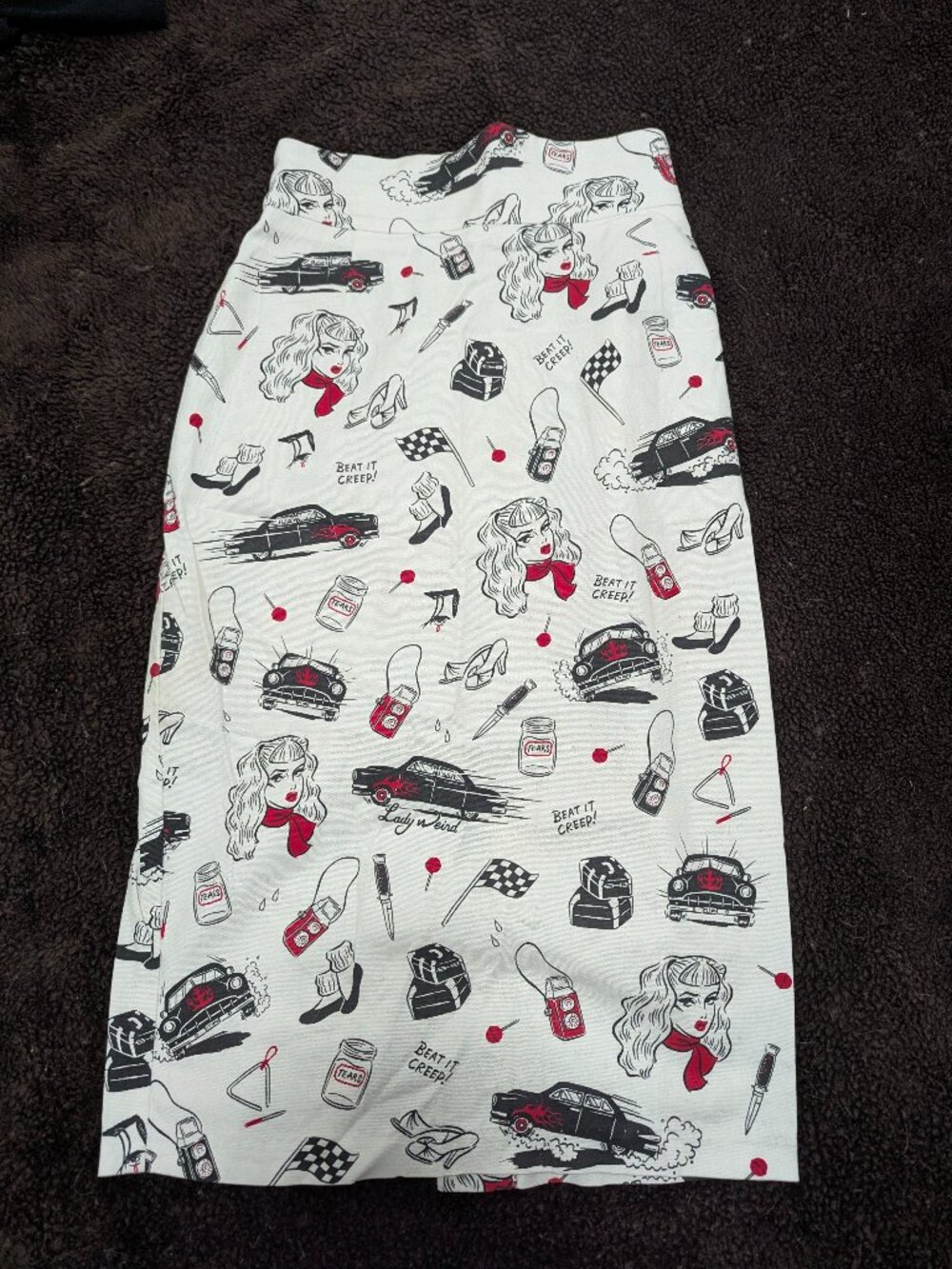RARE Traci Lords pencil skirt